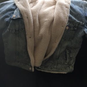 Dolls Kill Jackets & Coats - Dolls Kill Faux Fur Plus Size Denim Jacket Dolls Kill Jackets & Coats - Dolls Kill Faux Fur Plus Size Denim Jacket